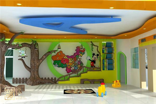 幼兒園設(shè)計裝修-教學室