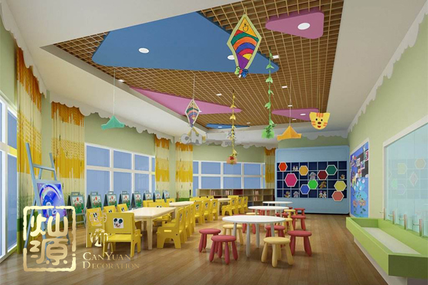 南寧幼兒園環(huán)境設(shè)計如何運用色彩心理學