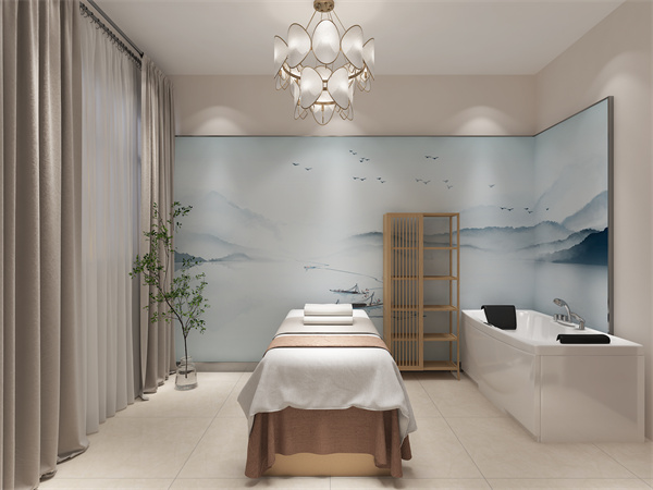 百來平養(yǎng)生館設(shè)計(jì)裝修要花多少錢？王老板砍價(jià)到五位數(shù)！